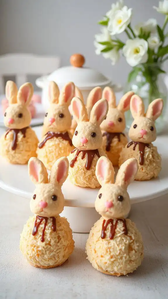 easter themed coconut treats easter themed coconut treats