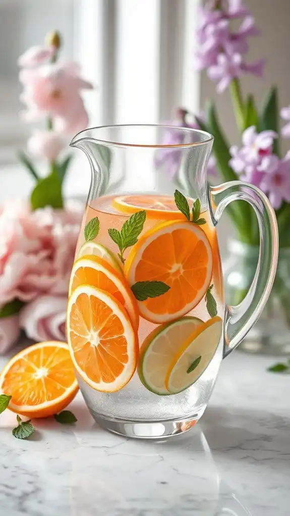 easter themed flavored water recipes