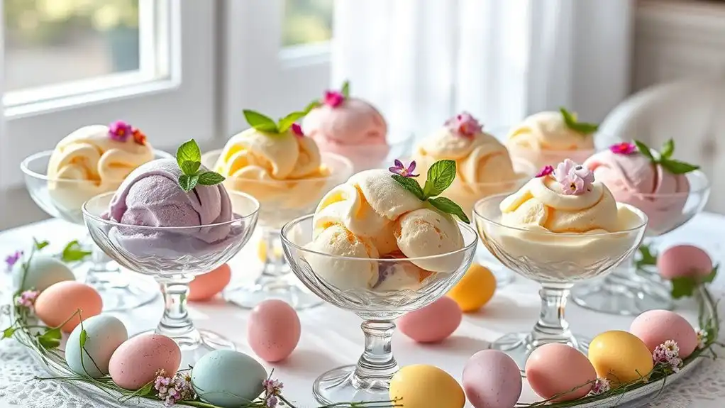 easter themed ice cream recipes