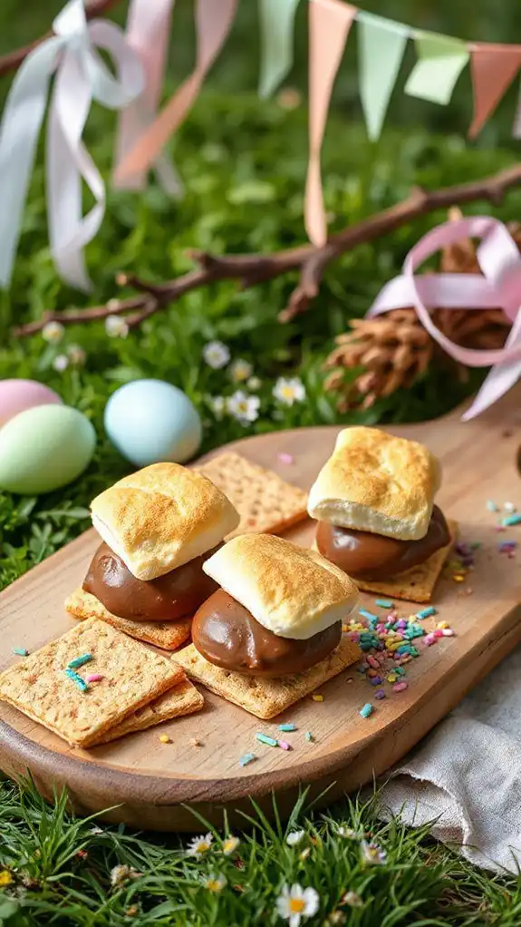 easter themed marshmallow treats