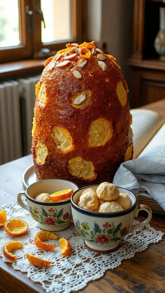 easter themed sweet bread easter themed sweet bread