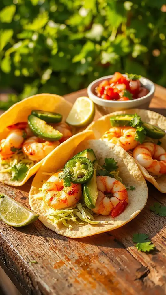 easy and delicious shrimp tacos