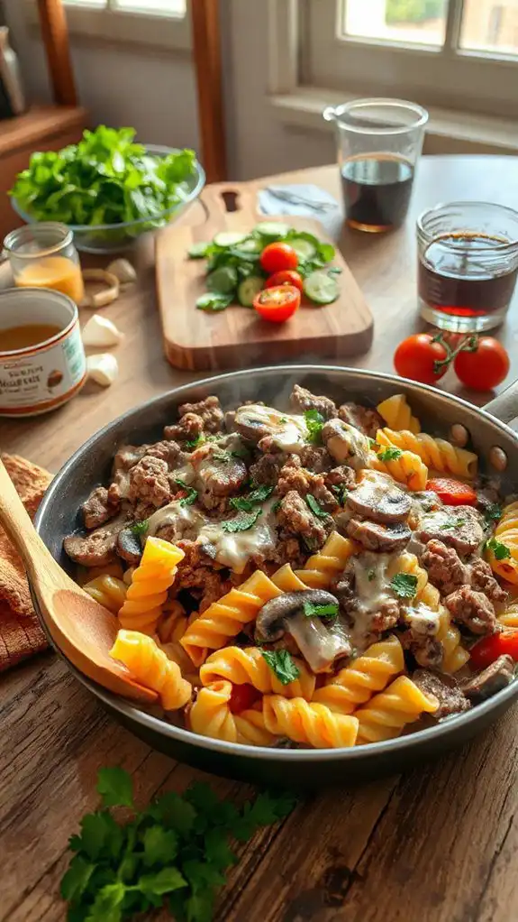 easy beef stroganoff recipe
