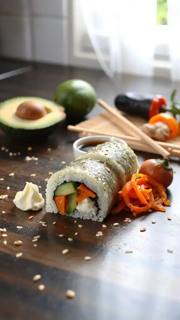 easy homemade sushi rolls