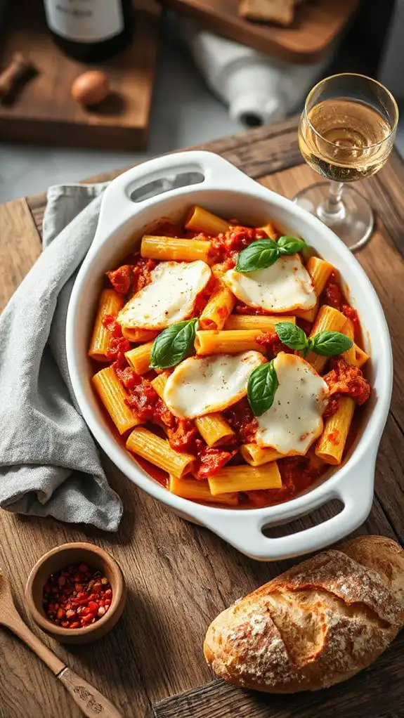 easy one bowl pasta dish