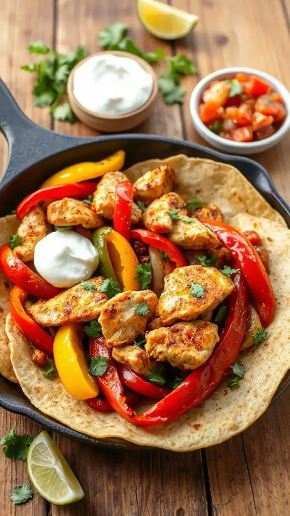 easy one pan fajitas recipe