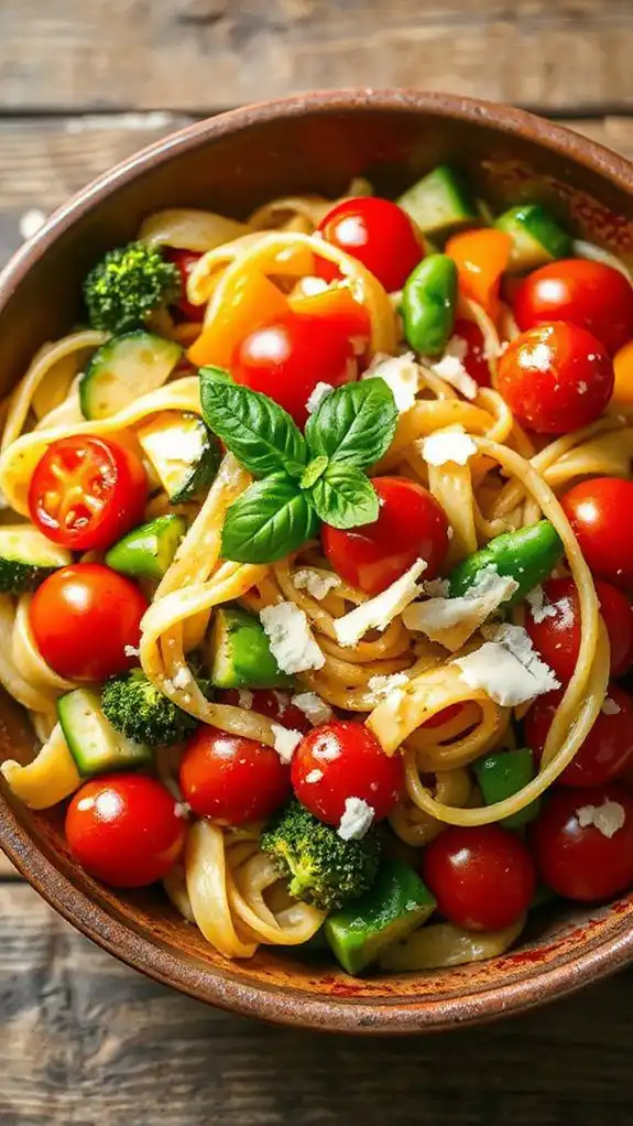 easy vegetable pasta dish