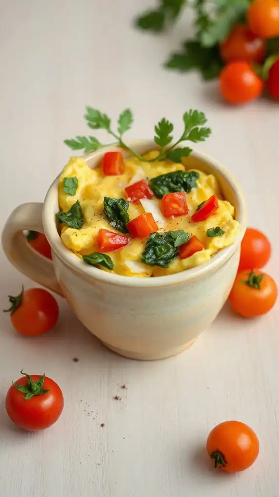 egg and vegetable dish