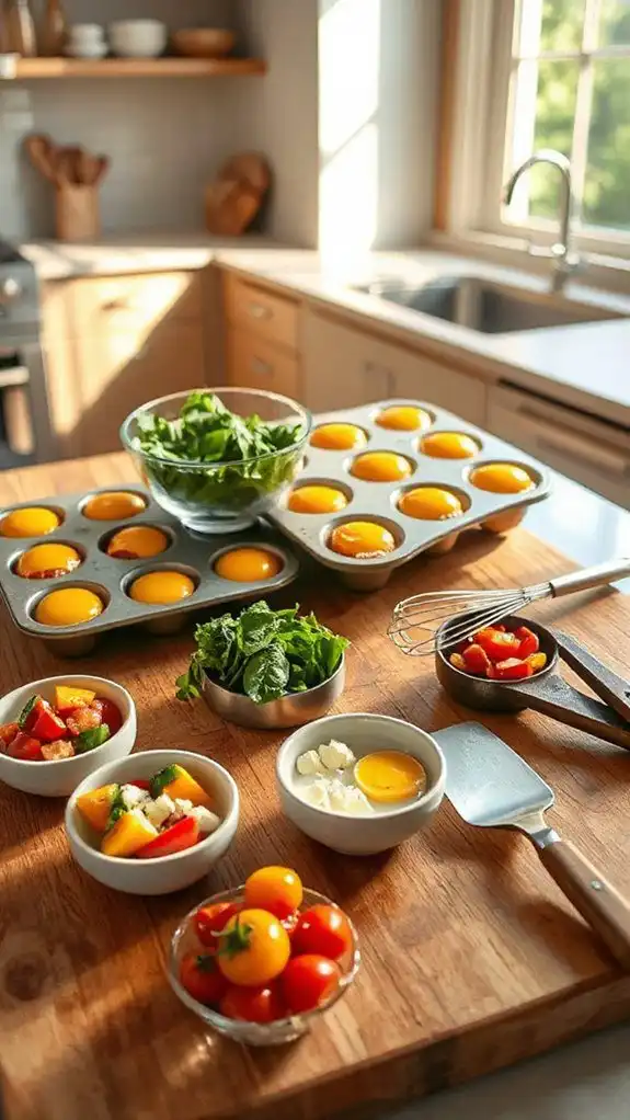 egg muffins for breakfast