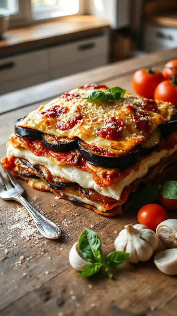 eggplant lasagna with ricotta