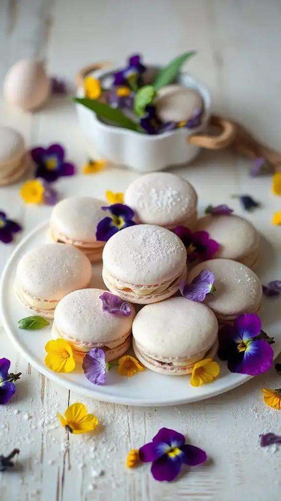 elderflower flavored french cookies