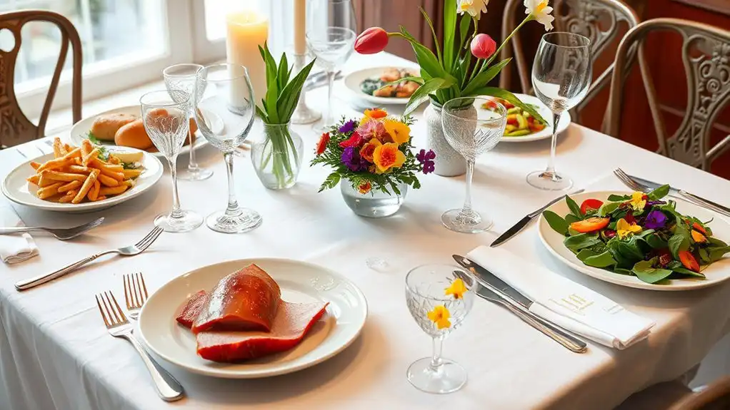 elegant easter dinner recipes