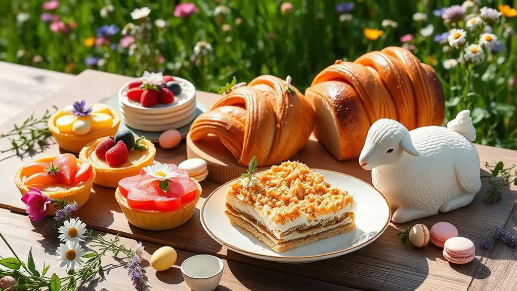 elegant easter pastry ideas