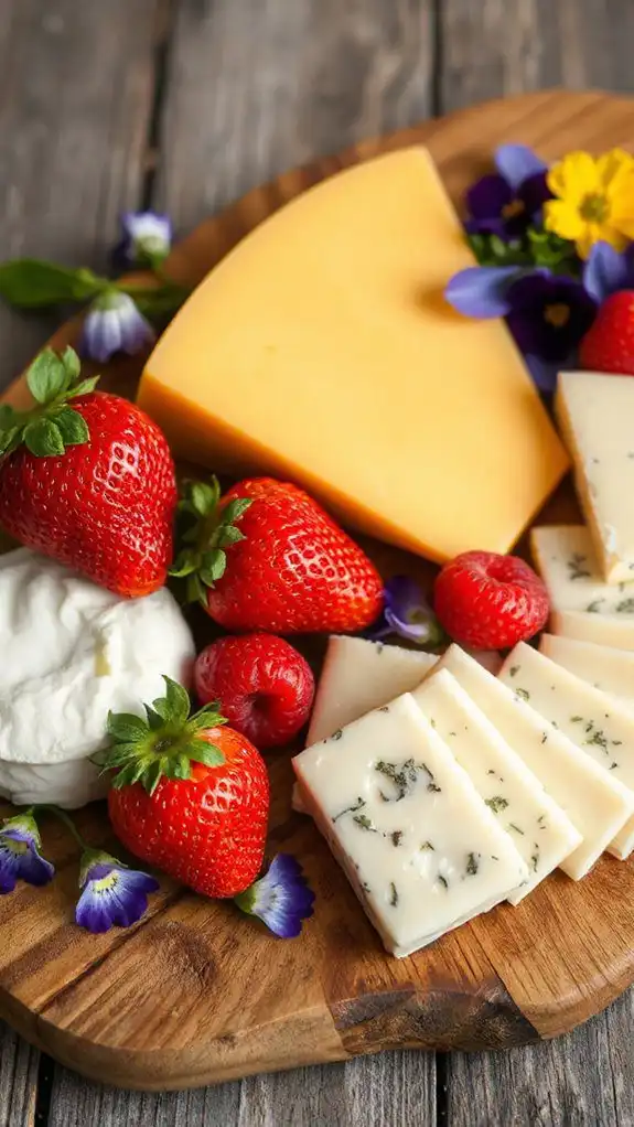 elegant snack board combination
