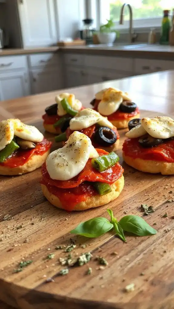 english muffin mini pizzas
