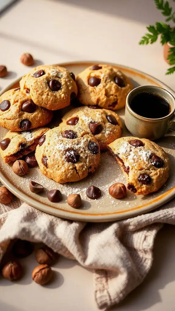 espresso infused chocolate cookies