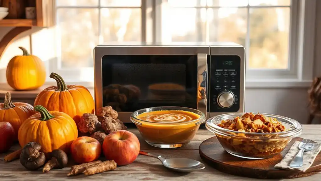fall microwave recipes collection