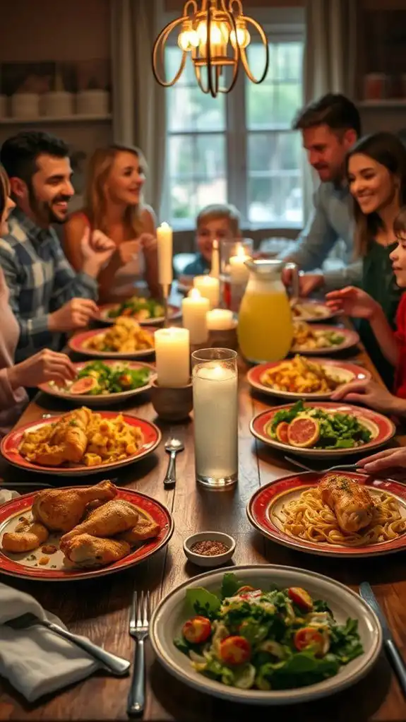 family dinners without distractions