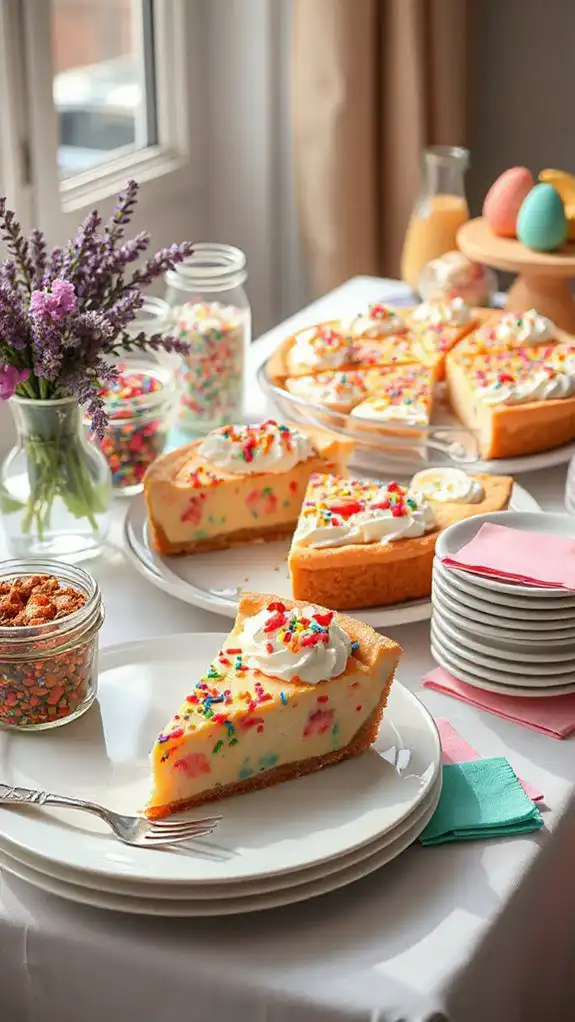 festive funfetti pie recipe