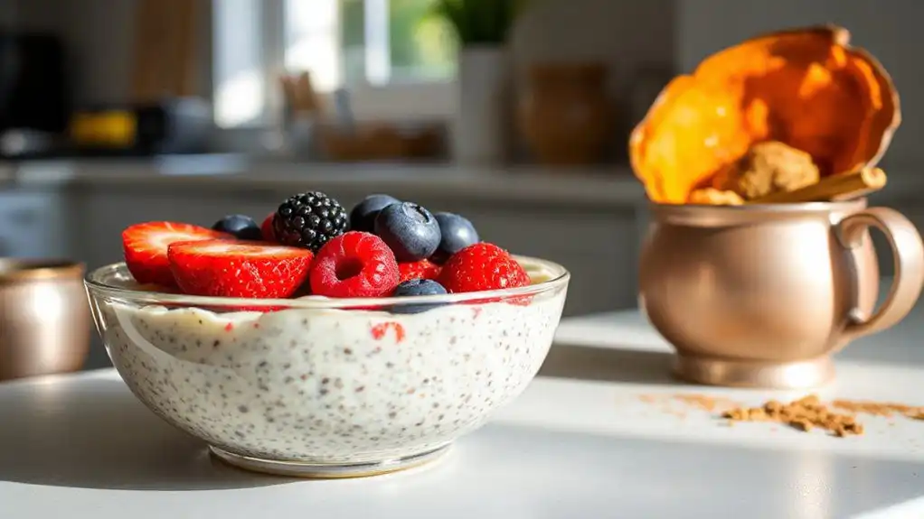 fiber rich microwave breakfasts