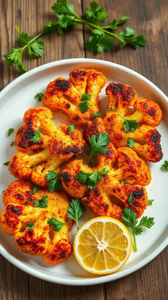 flavored cauliflower vegetable dish