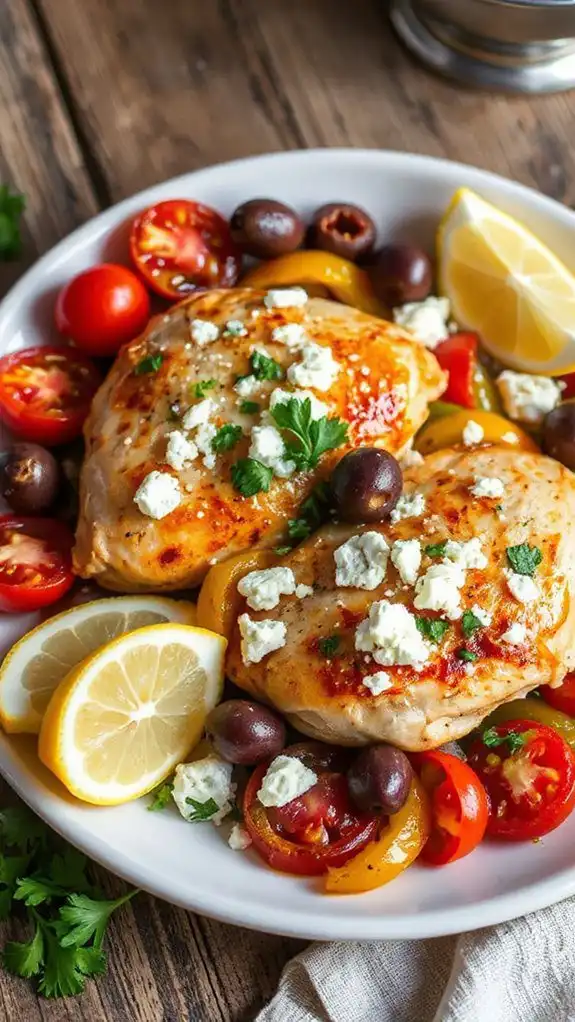 flavorful baked chicken dish