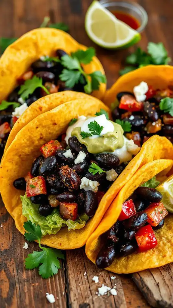 flavorful bean tacos recipe