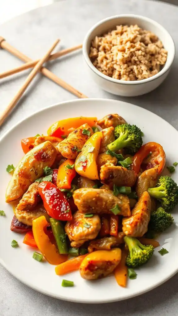 flavorful chicken stir fry