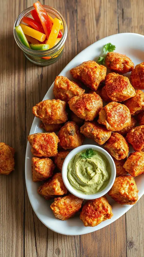 flavorful chipotle chicken bites