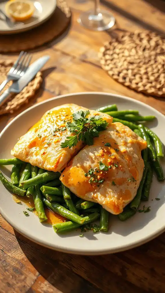 flavorful fish with vegetables