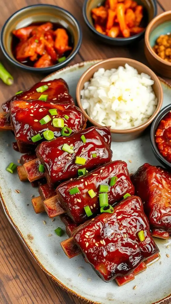 flavorful grilled beef ribs