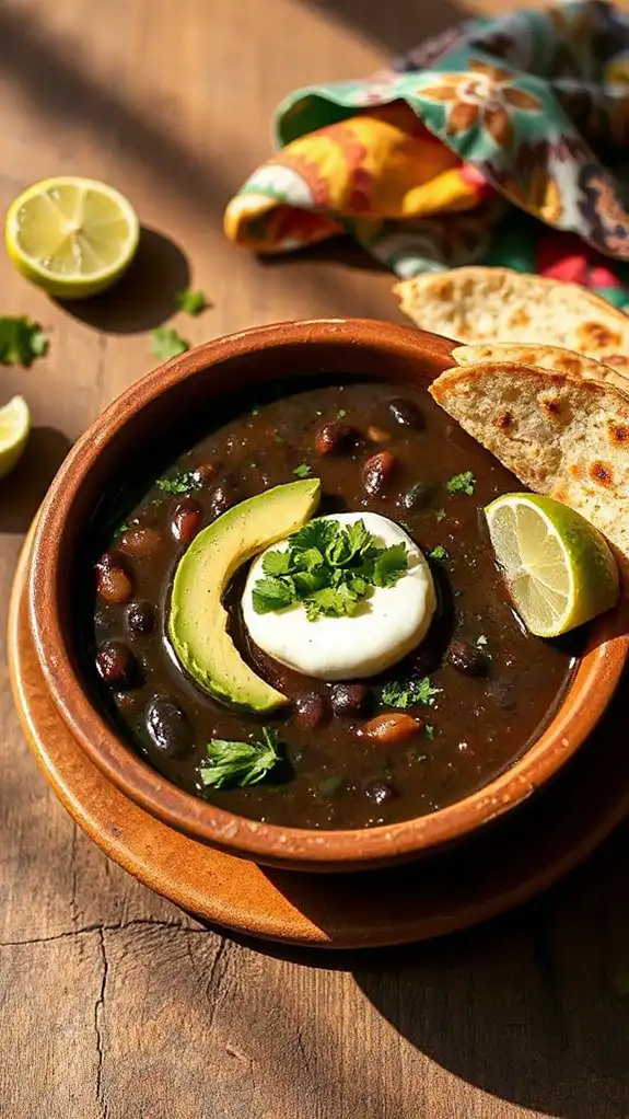 flavorful hearty vegetarian soup