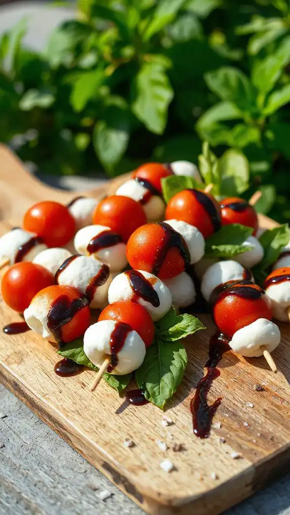 flavorful italian salad skewers