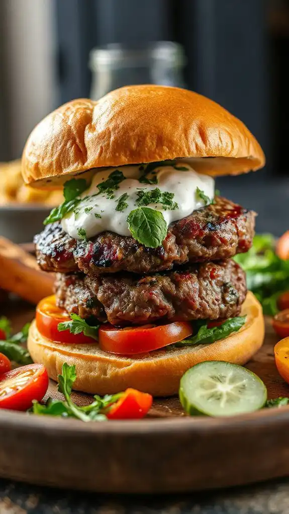 flavorful lamb burger recipe flavorful lamb burger recipe