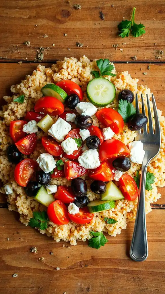 flavorful mediterranean vegetable dish