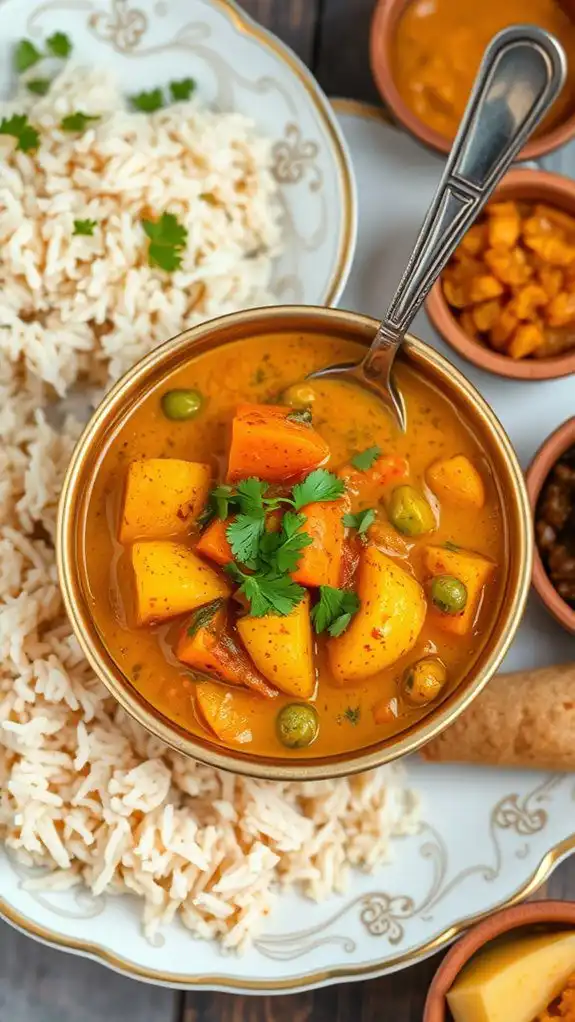flavorful mixed vegetable curry