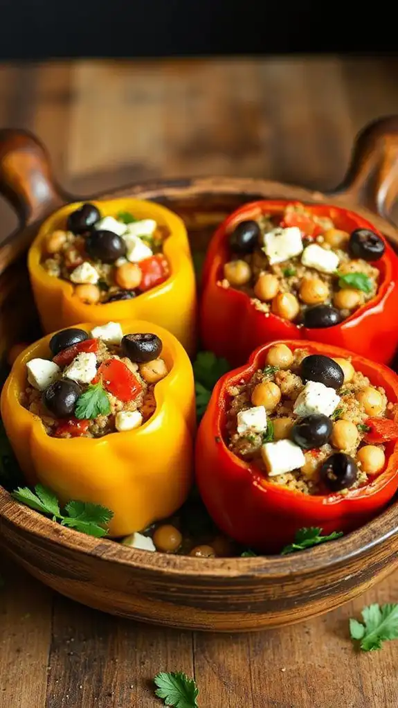 flavorful peppers filled mediterranean