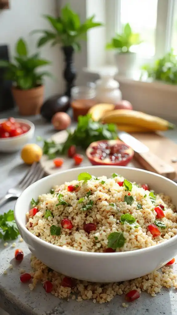 flavorful quinoa vegetable dish
