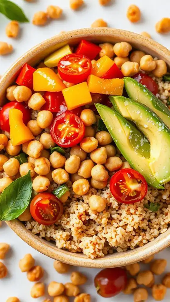 flavorful quinoa with spice