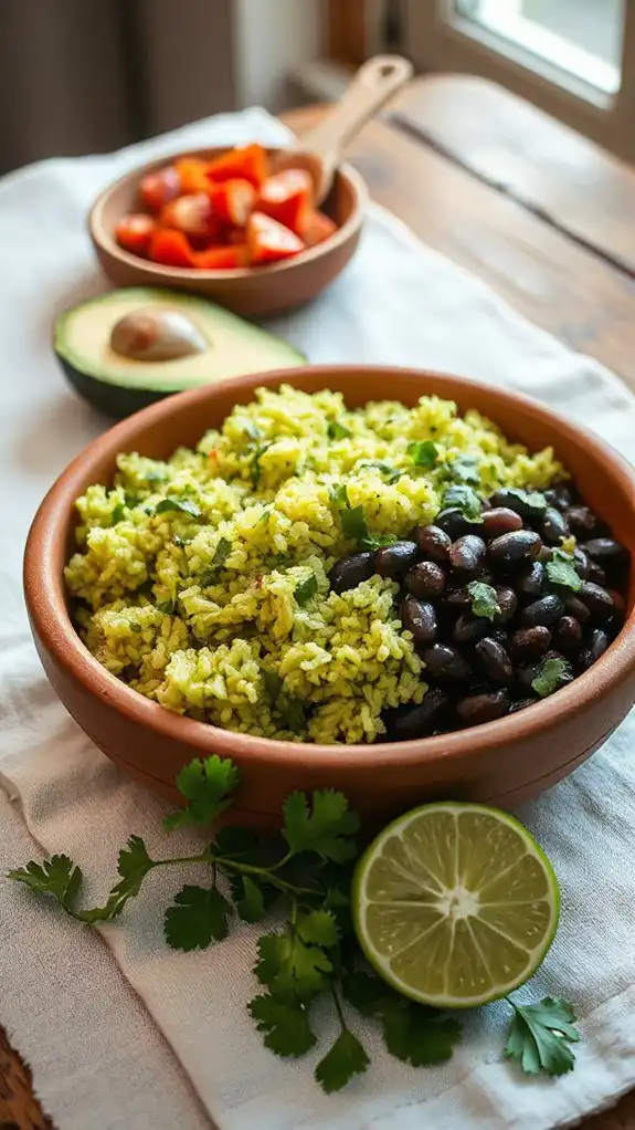 flavorful rice and beans flavorful rice and beans