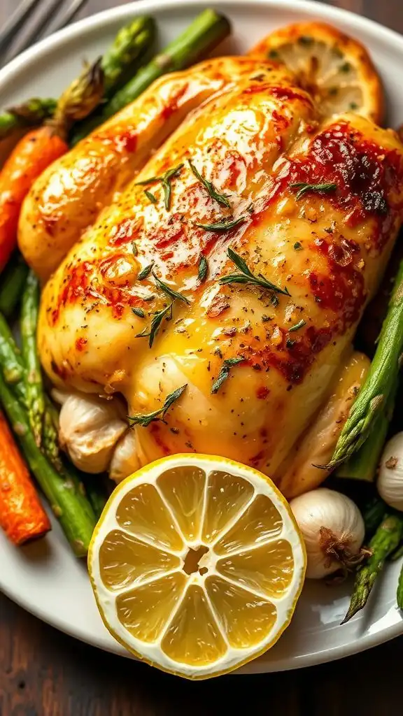 flavorful roasted chicken recipe