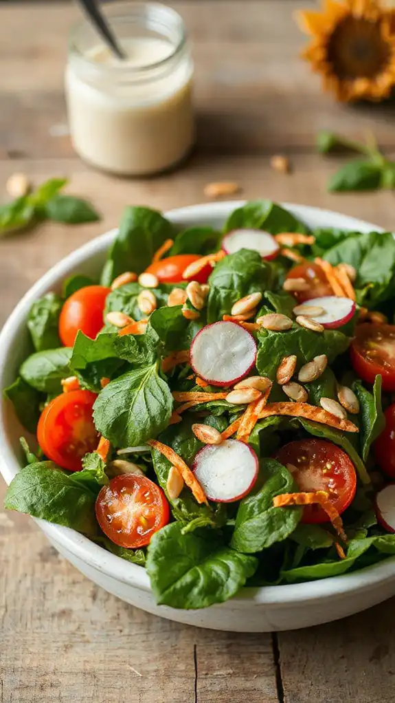 flavorful roasted garlic dressing