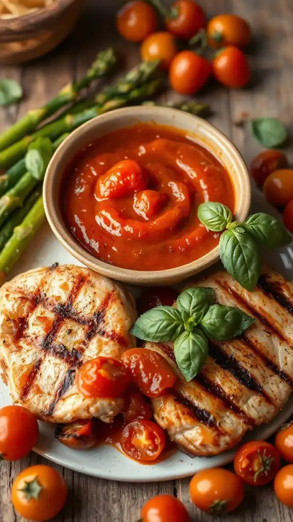 flavorful roasted pepper sauce