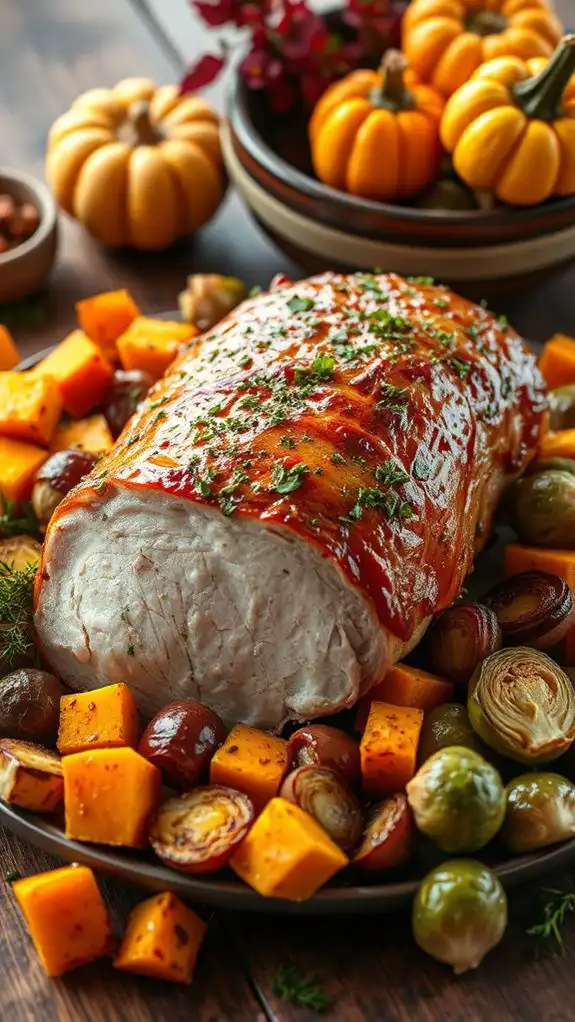 flavorful roasted pork dish
