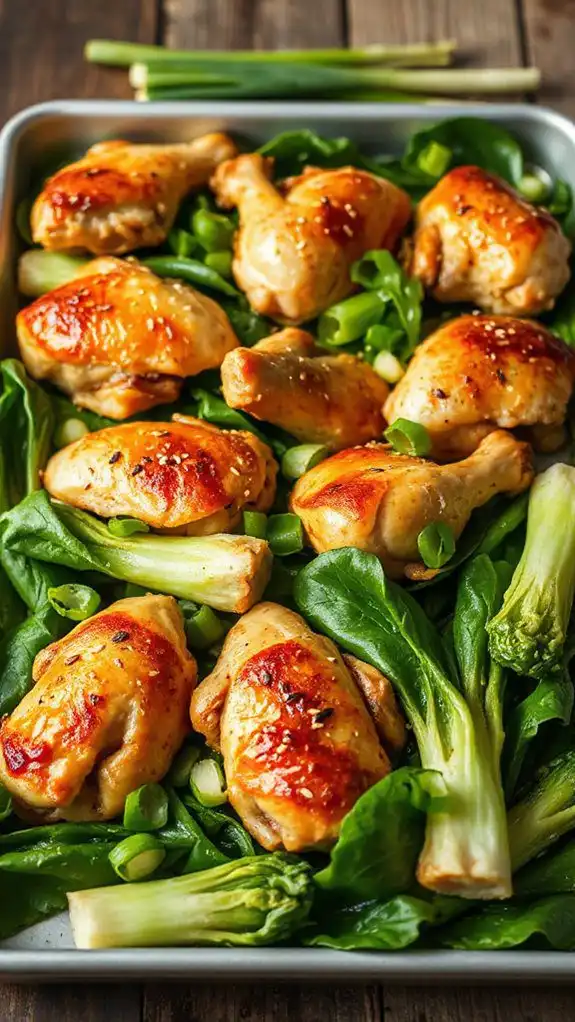 flavorful sesame chicken dish