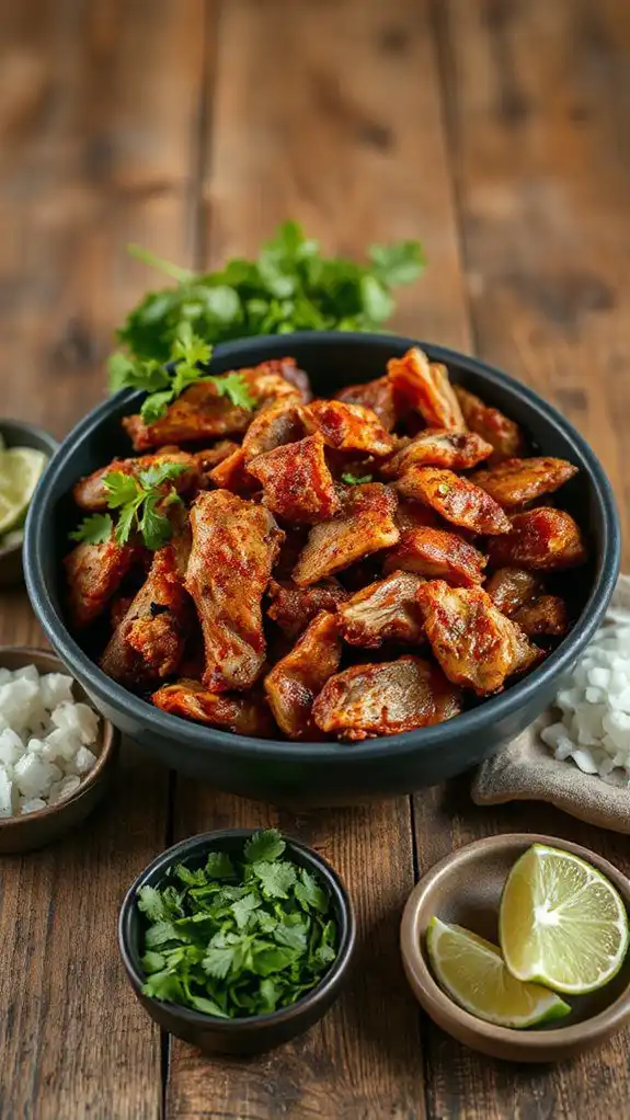 flavorful shredded pork dish