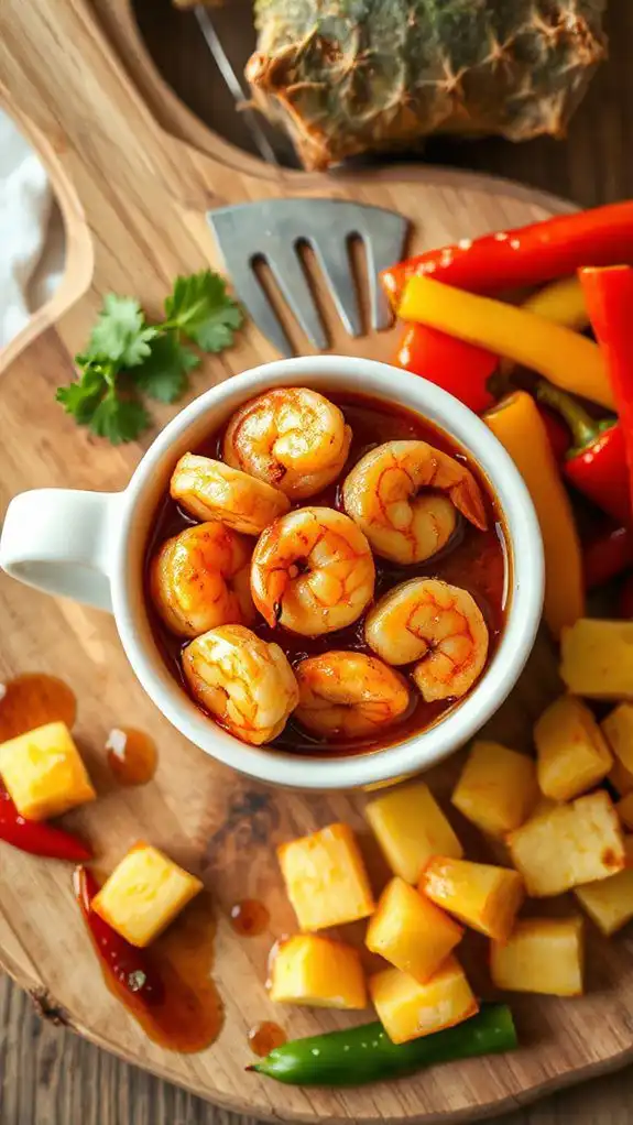 flavorful shrimp dish