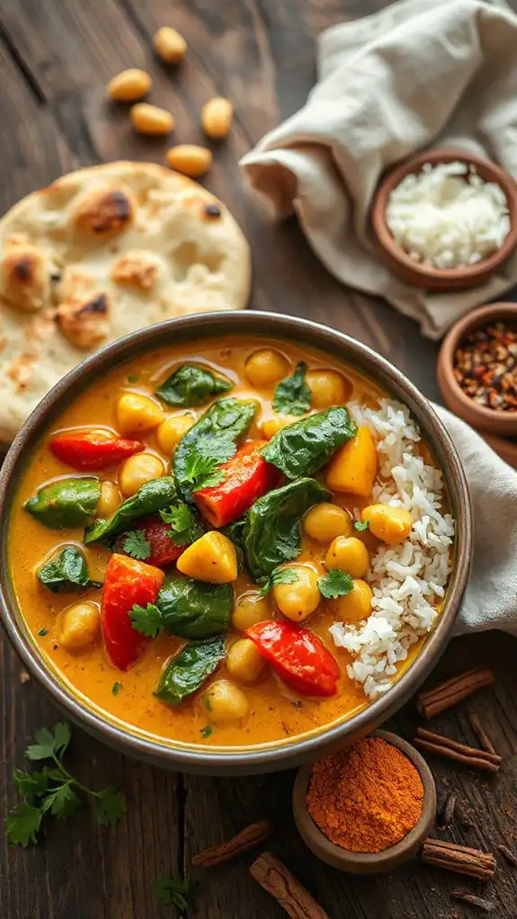 flavorful spiced vegetable dish