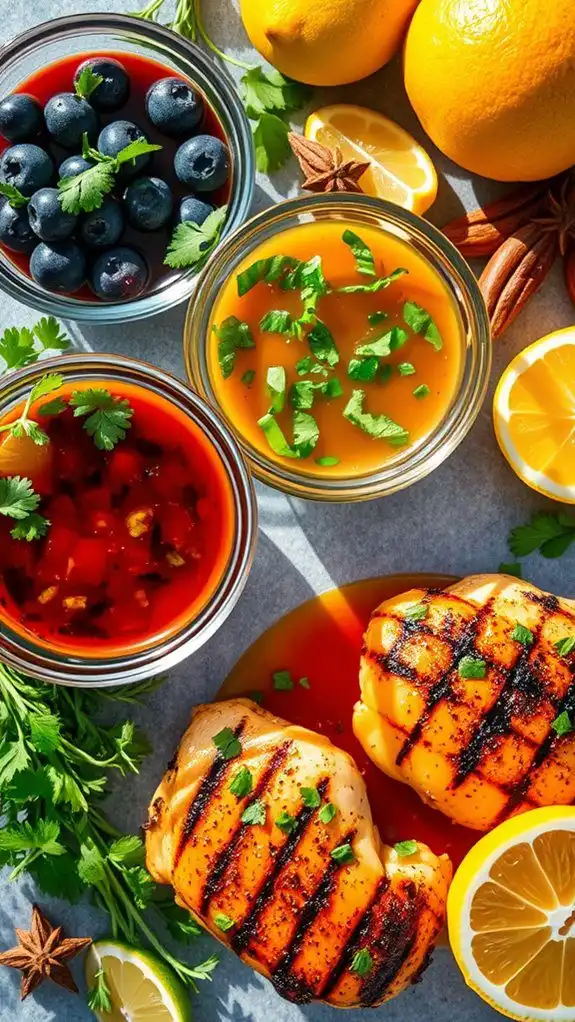 flavorful summer chicken marinades