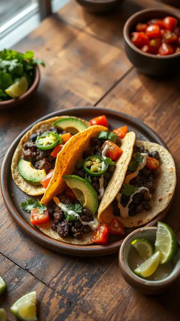 flavorful vegetarian taco recipe flavorful vegetarian taco recipe